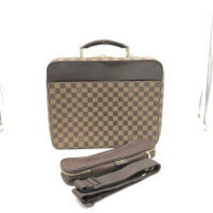 Louis Vuitton Damier Ebene Porte Ordinateur Sabana computer case Brown